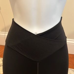 Aerie Crisscross waistline bike shorts